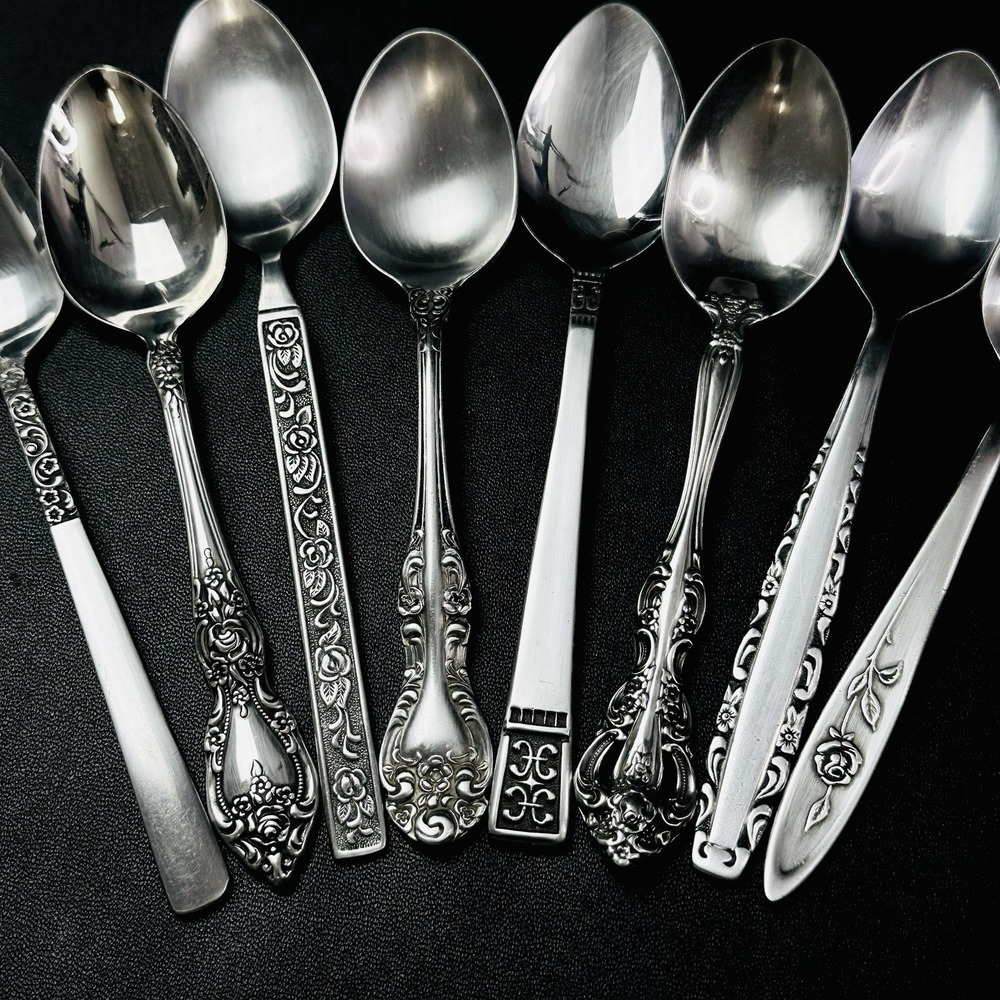 40 Vtg Stainless Flatware Mismatched Japan EKCO National Interpur Oneida Mixed - Picture 7 of 16